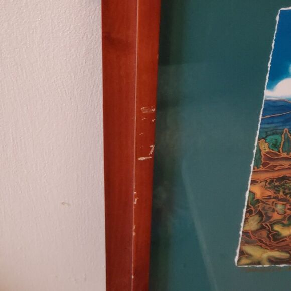 Linda Pirri Studio Art Print Vineyard In The Valley Signed Award Winner - Picture 7 of 16